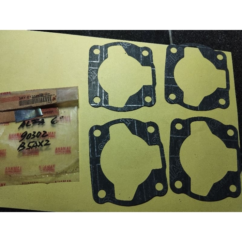 3ay e1351 00 original ygp yamaha genuine parts paper kertas top set paking perpak gasket blok silind