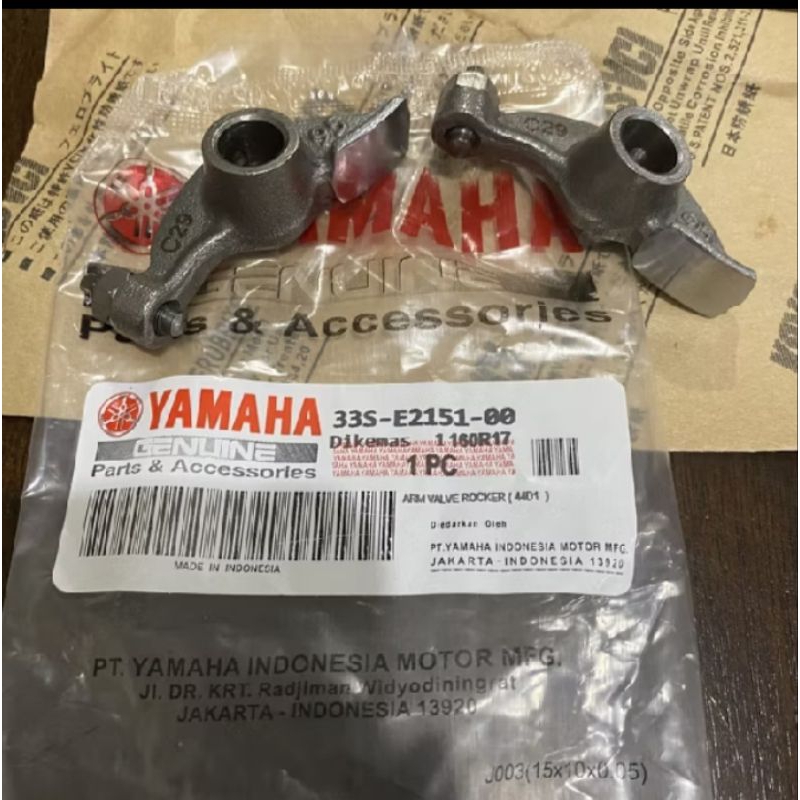 platuk pelatuk klep yamaha Xeon karbu old