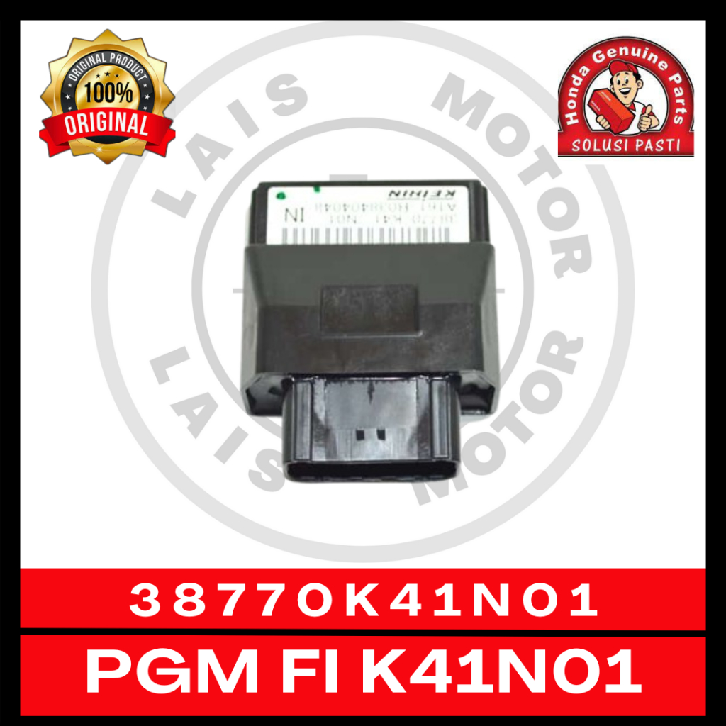 ECU PGM-FI K41N01 Supra X 125 FI 38770K41N01 ORI AHM