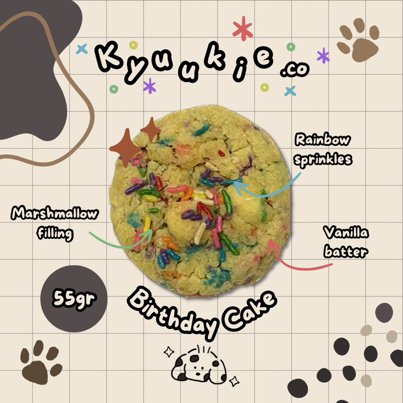 

Birthday Cake (Kyuukie Cookies Series)