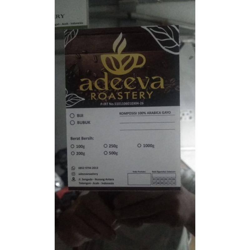 

Arabica kopi gayo / Kopi asli dataran tinggi gayo Aceh Tengah / roast dan green bean