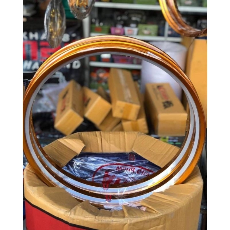 velg akront morad lips premium gold 140 rata ring 17 original thailand