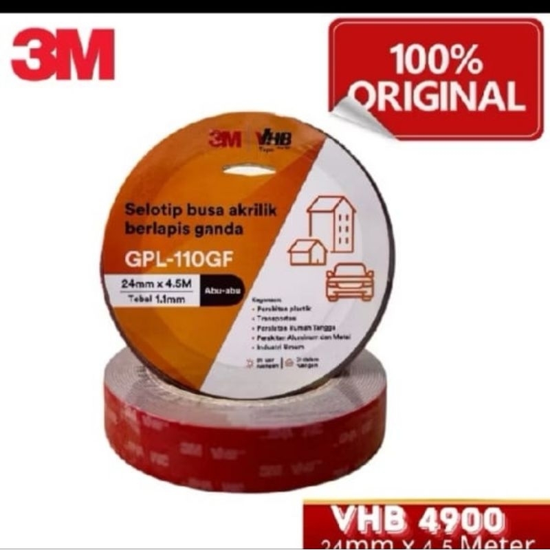 

3m double tape 3m VHB - original - 12mm x 4, 5 mtr