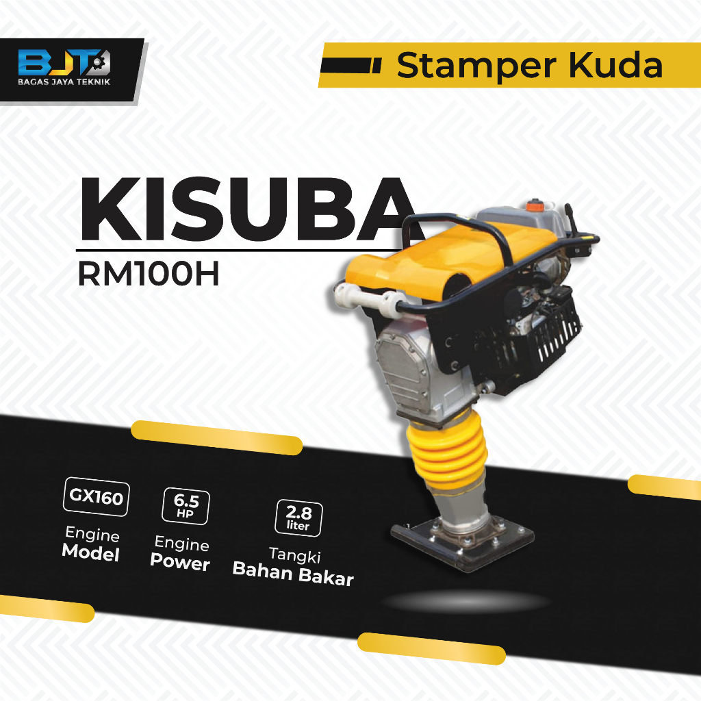 Stamper Kuda KISUBA Honda GX160 6.5 HP Tipe KISUBA RM100H