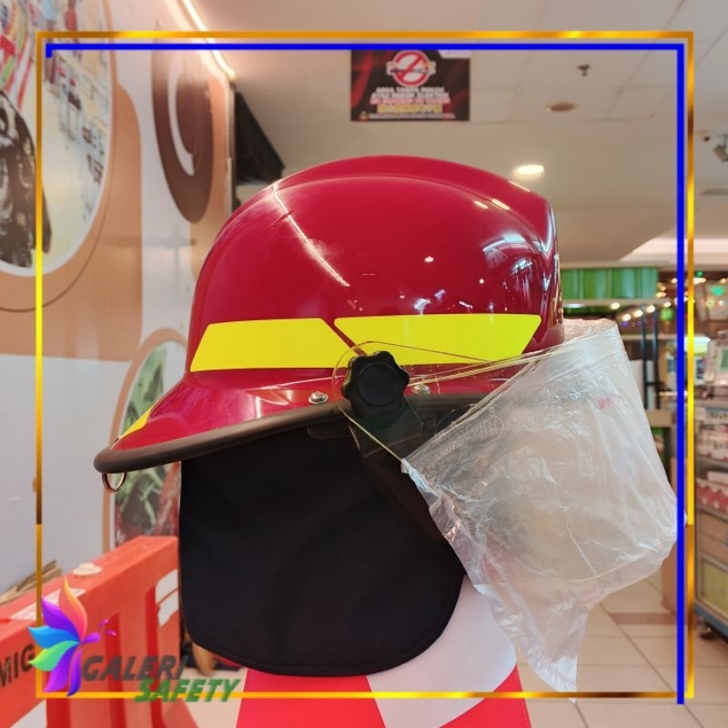 Helm Safety Damkar / Helm Safety Pemadam Kebakaran Asgard Original