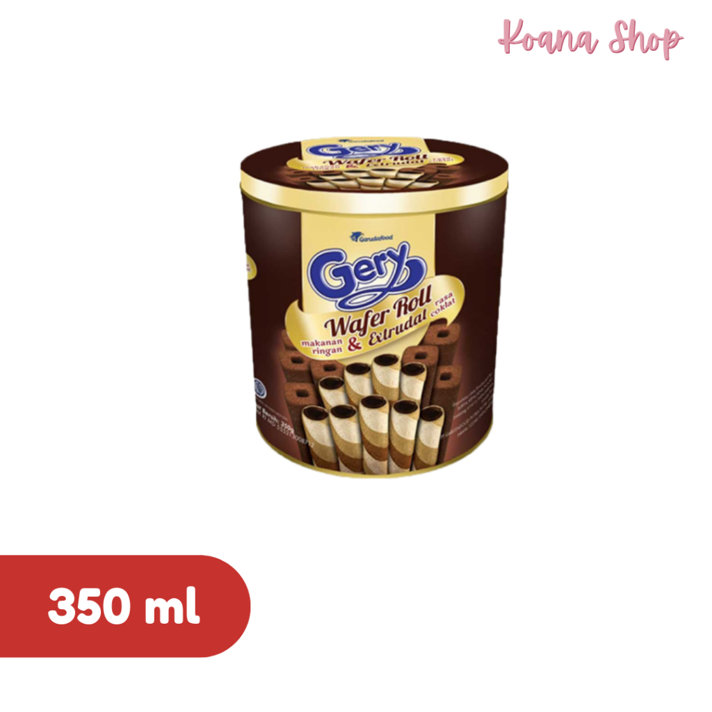 

Gery Wafer Roll Coklat Kaleng 350 gr