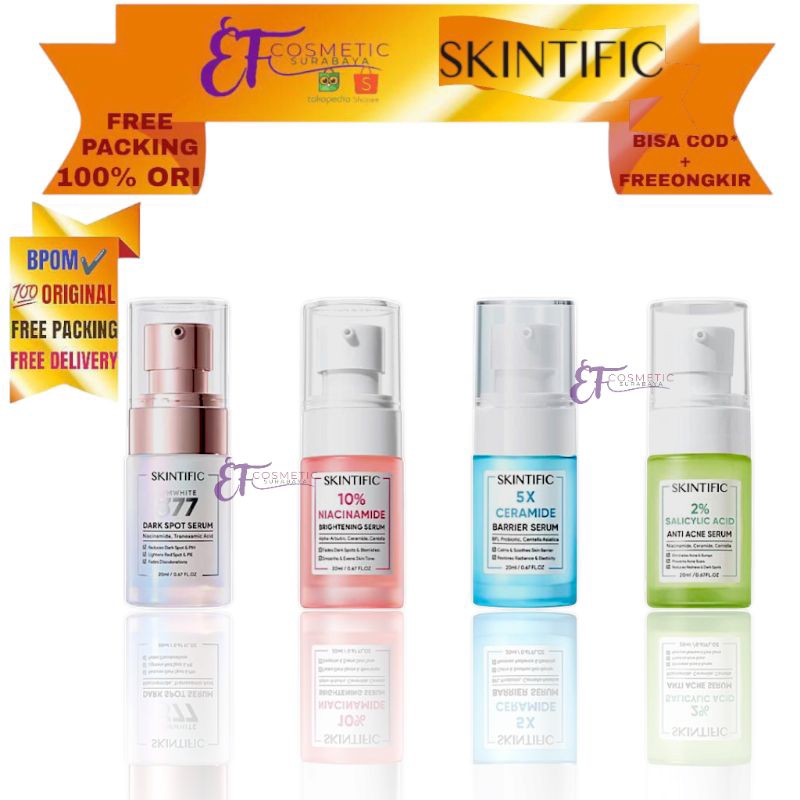 SKINTIFIC Face Serum Series - Serum Wajah