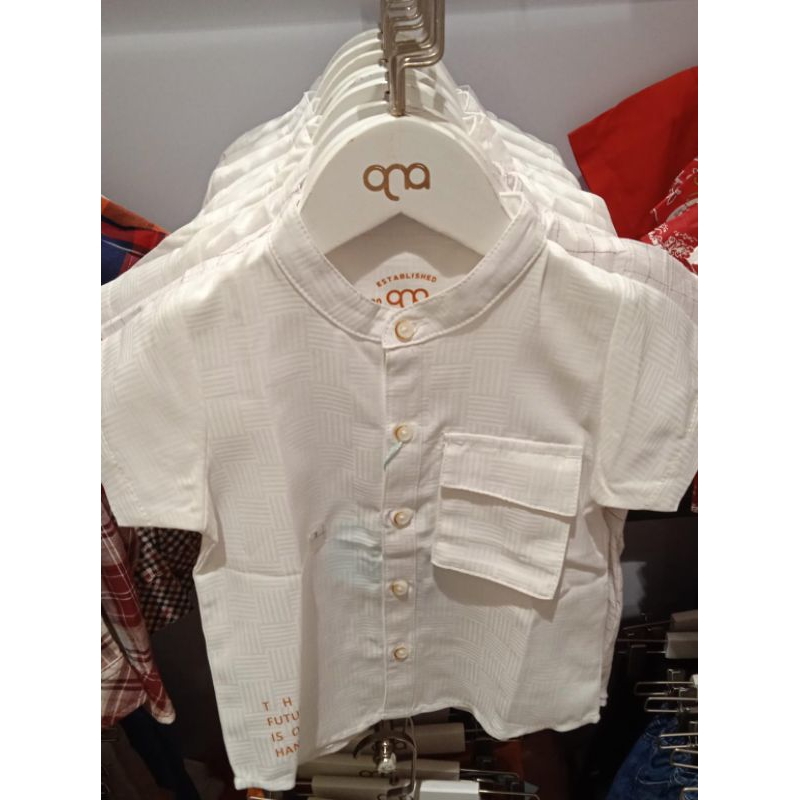 kemeja koko anag cowok merk qna