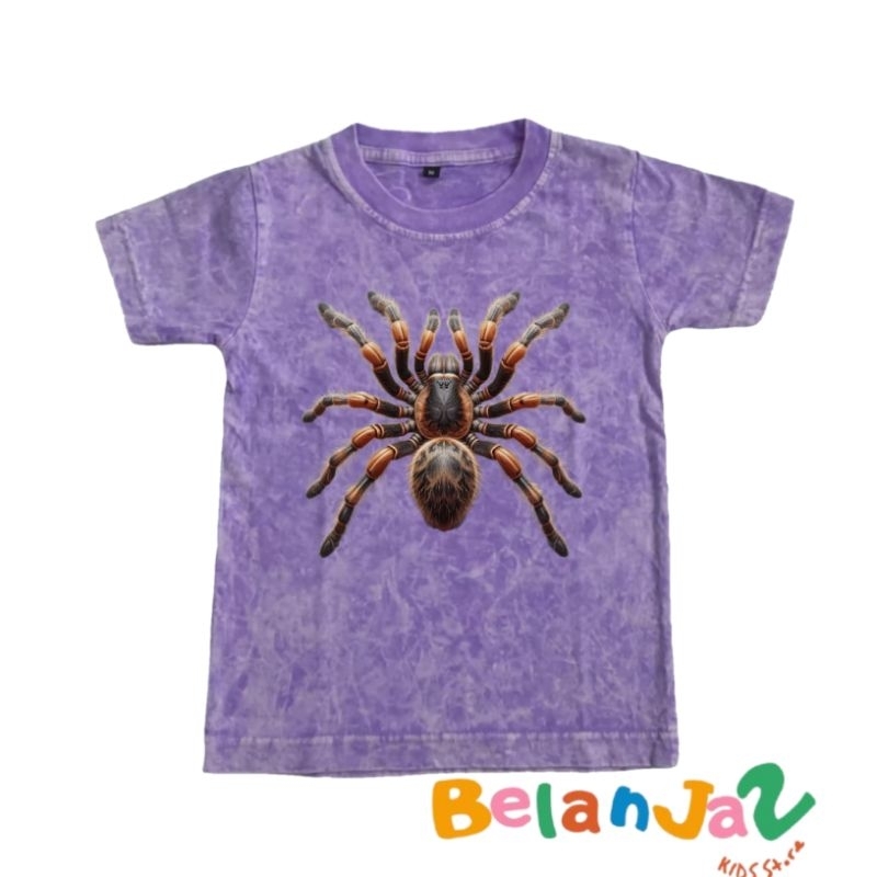 BAJU KAOS WASHED ANAK GAMBAR LABA LABA ATASAN ANAK FREE NAMA