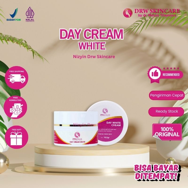 Day White / cream siang whitening / di sunscreen whitening drw Skincare
