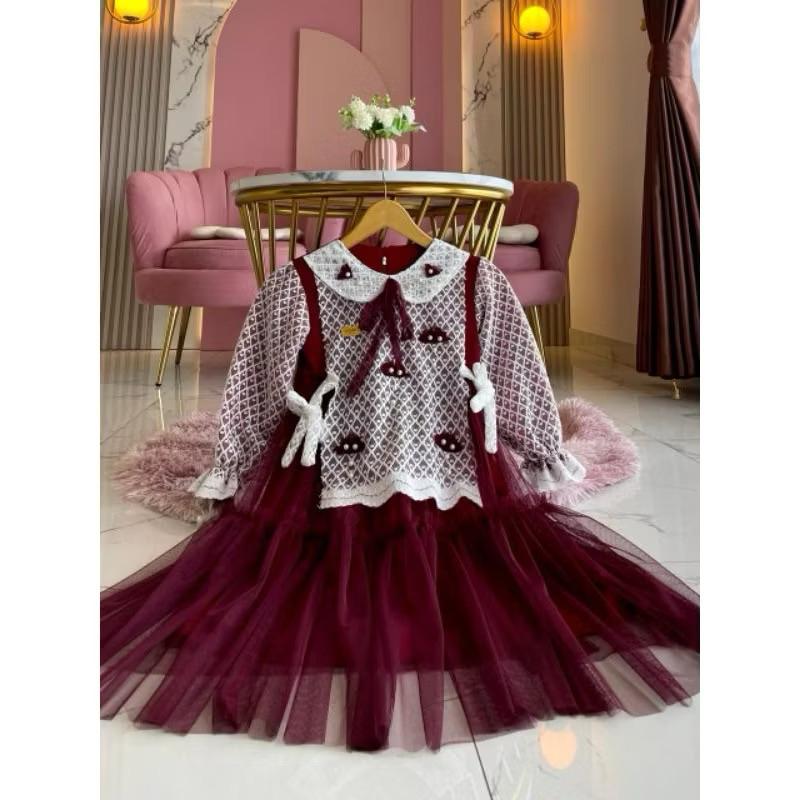 NEW PRODUCT FUJIAN DRESS GAMIS COUPLE IBU DAN ANAK KUALITAS BUTIK TERBARU