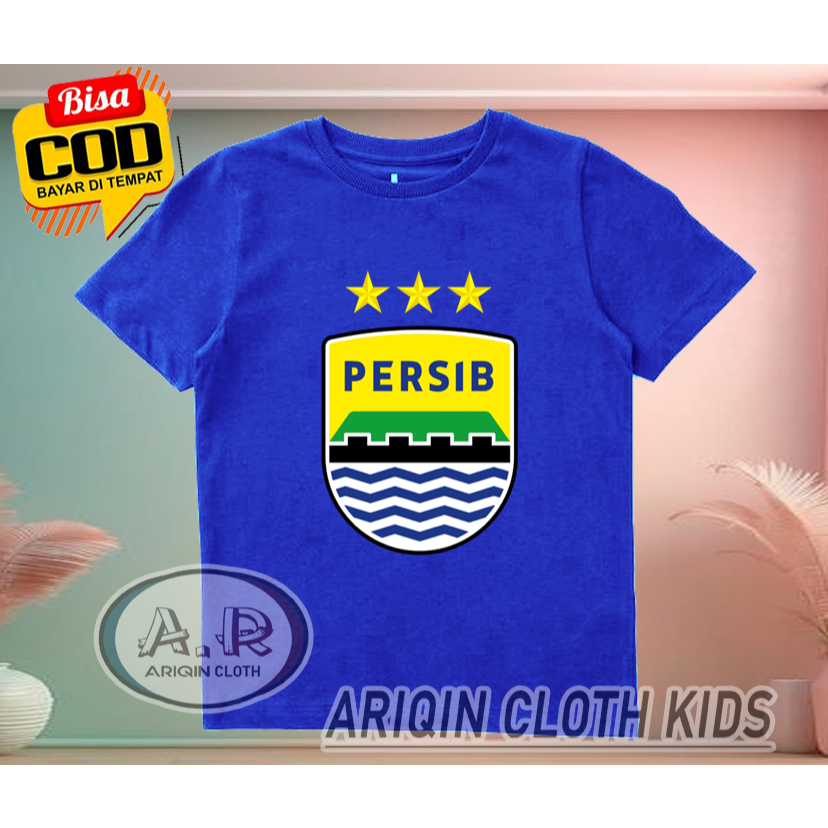 Kaos anak Baju Anak logo Sepakbola Persib Bandung club x viking