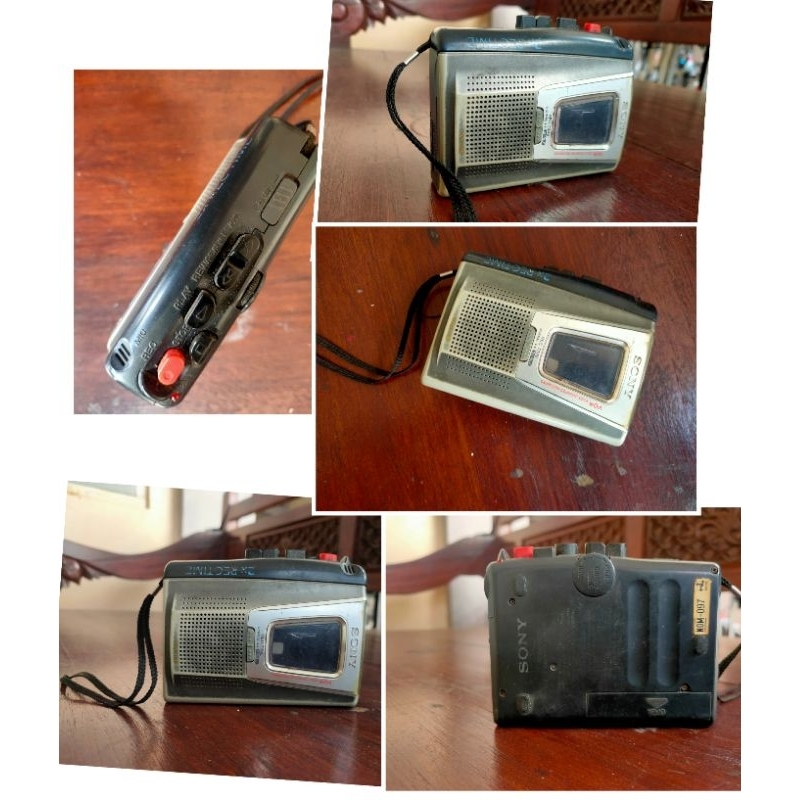 walkman sony jadul,bisa untuk pajangan rumah,cafe vintage,battery AA