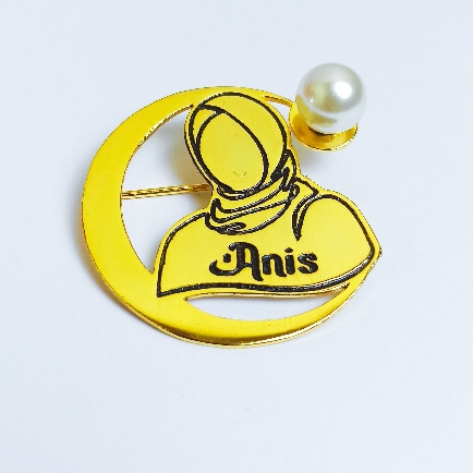 Bros Hijab Kustom Nama - Bros Nama - Bros Muslimah - Bros wanita - Bros cantik