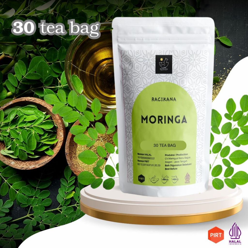 

TEH CELUP KELOR / Moringa Tea / Teh Kolesterol Penurun Kadar Gula / 30 Tea Bag