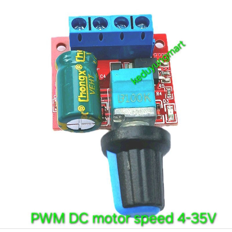 Speed Controller PWM DC 5-35V 5A Dimmer DC