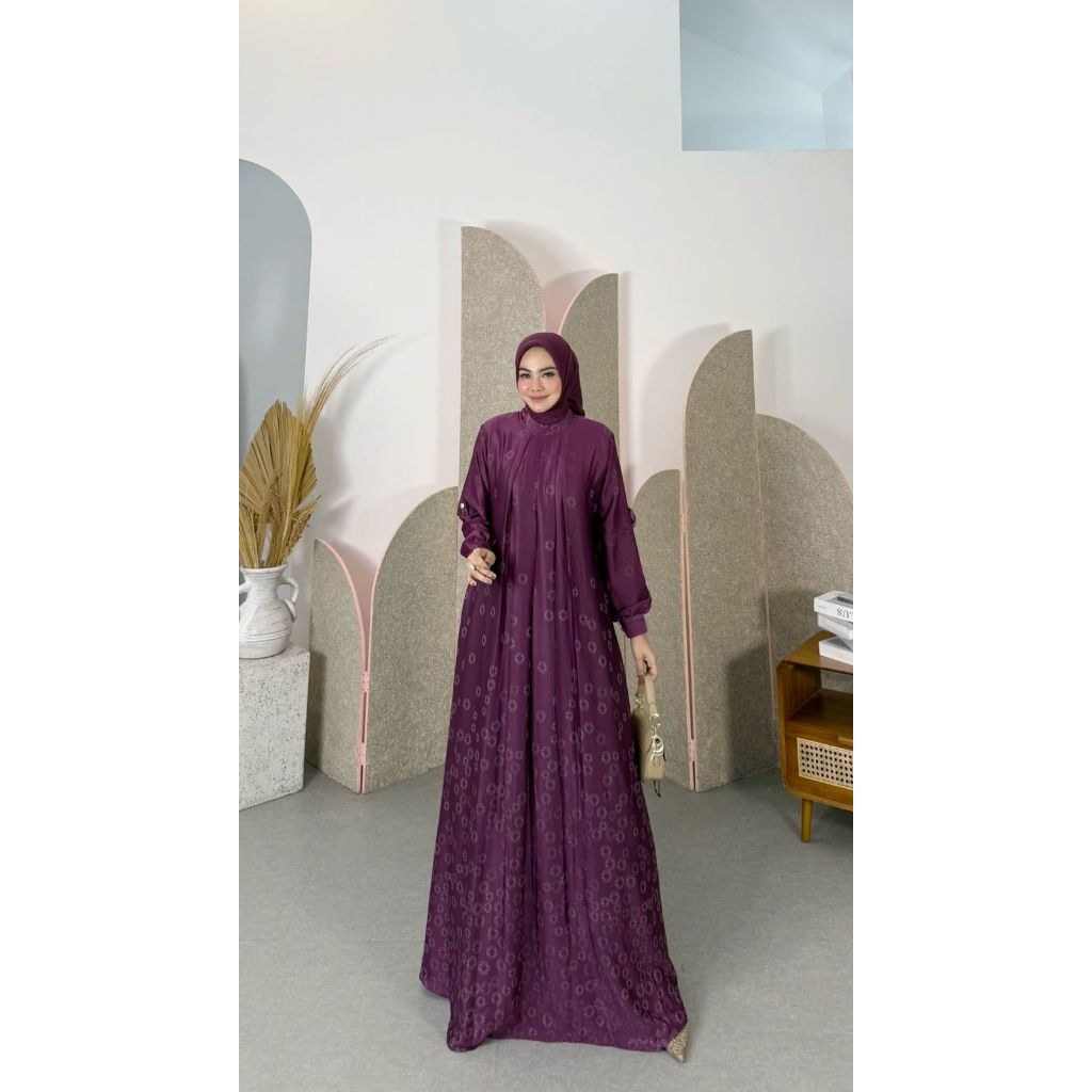 RESTU MANDEH TERBARU / AMINAH DRESS BY RESTU MANDEH ORIGINAL / GAMIS ANAYA PRINT LUXURY