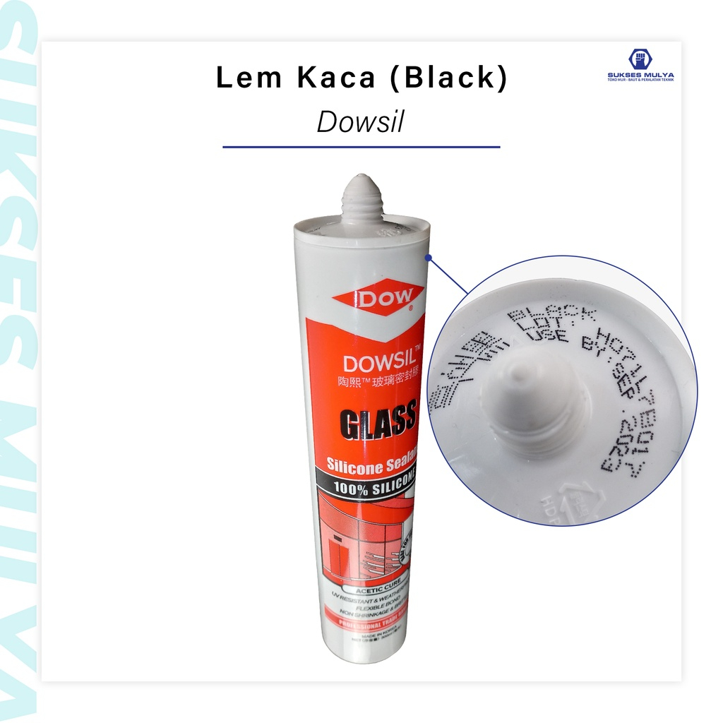 DOWSIL Sealant Lem Kaca Akuarium Silikon Sealant Dowsil