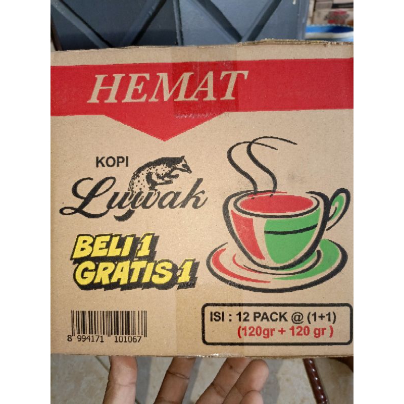 

Kopi Luwak HEMAT 1 karton