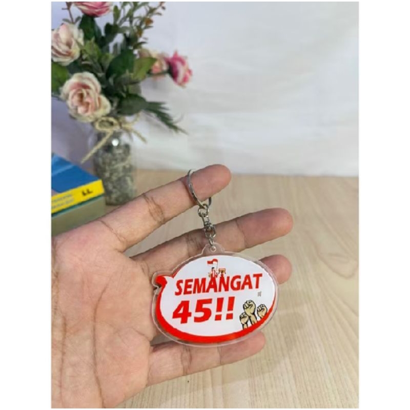 Ganci Akrilik Semangat 45 - Ganci Akrilik Custom