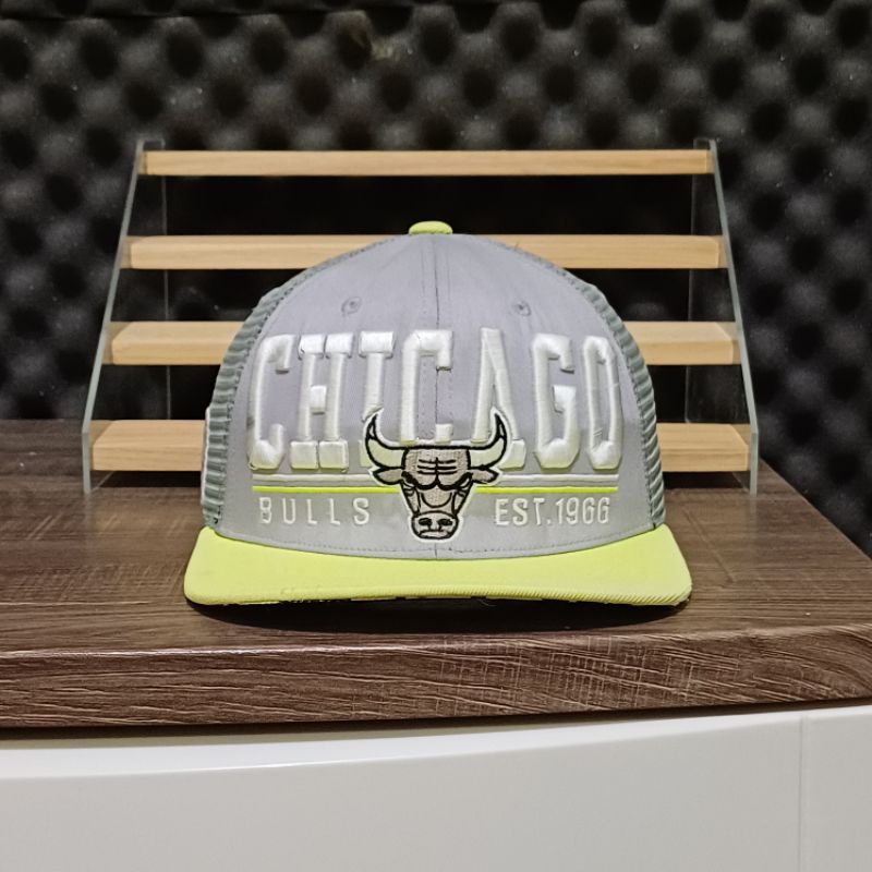 snapback trucker NBA CHICAGO BULLS second