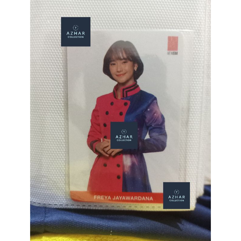 Photocard Freya JKT48 Personal Meet & Greet Nice to See You