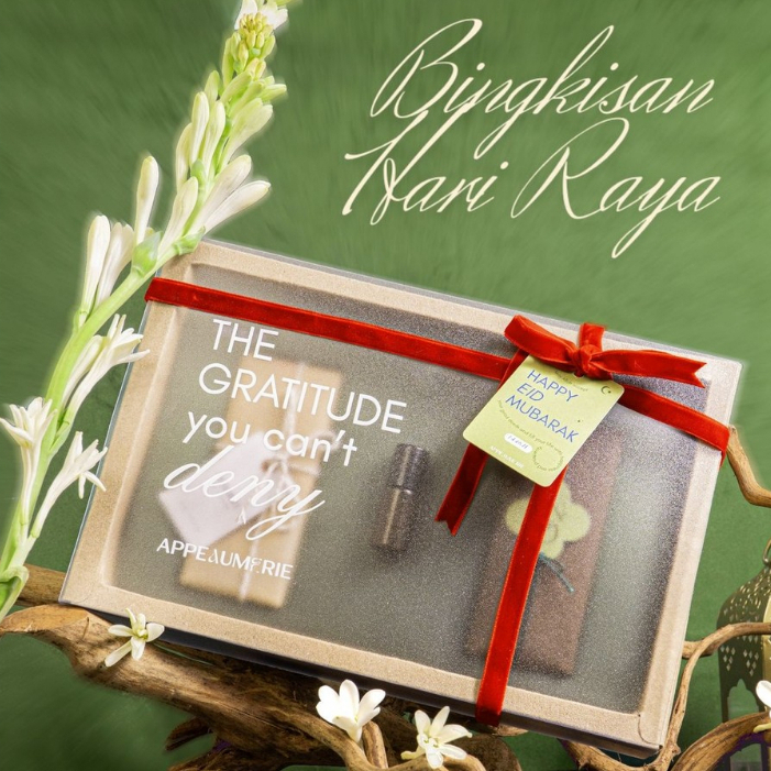 Appeau - Bingkisan Hari Raya Eau de Parfum Set Hampers Lebaran - 2 EDP 35ml & 1 EDP 3 ml + Eid Card
