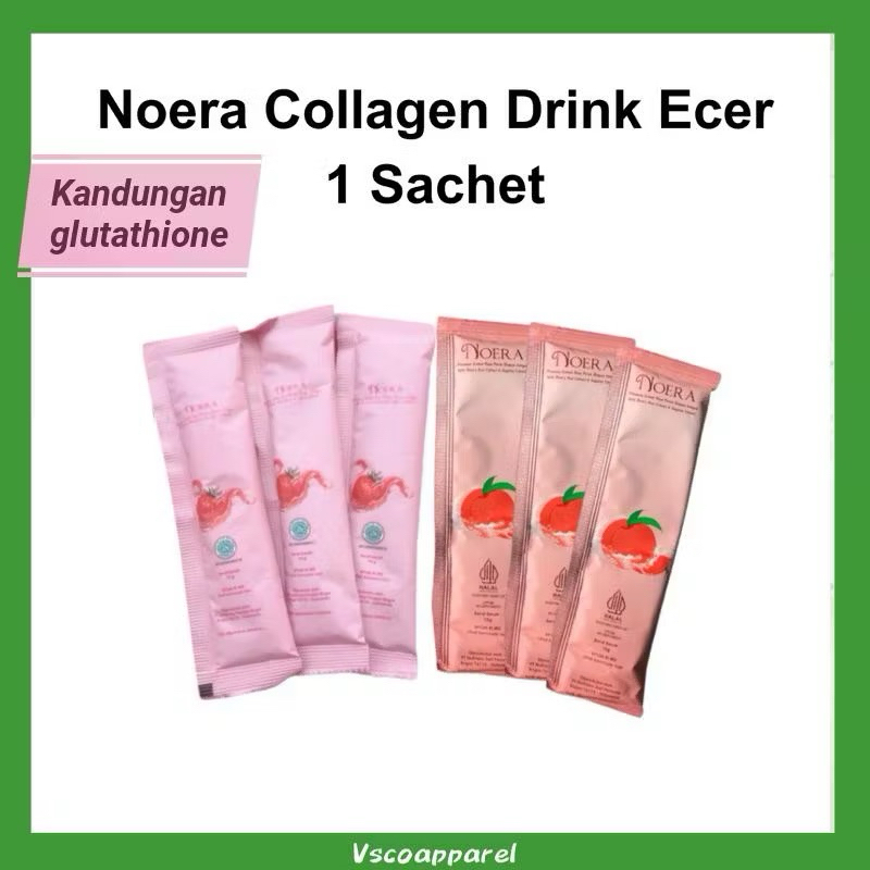 1 SASHET / NOERA COLLAGEN DRINK / COLLAGEN DRINK NOERA BPOM