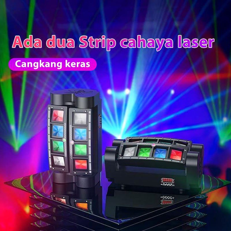 Kaiy/Spider LED  Power 60watt Disco Moving Head Mini Spider 8x3watt LED   Spider Light  DJ Spider Mo