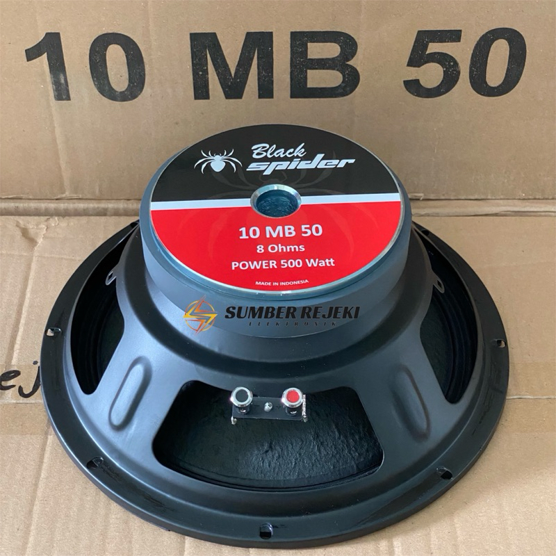 Speaker Black Spider 10inch 10MB50
