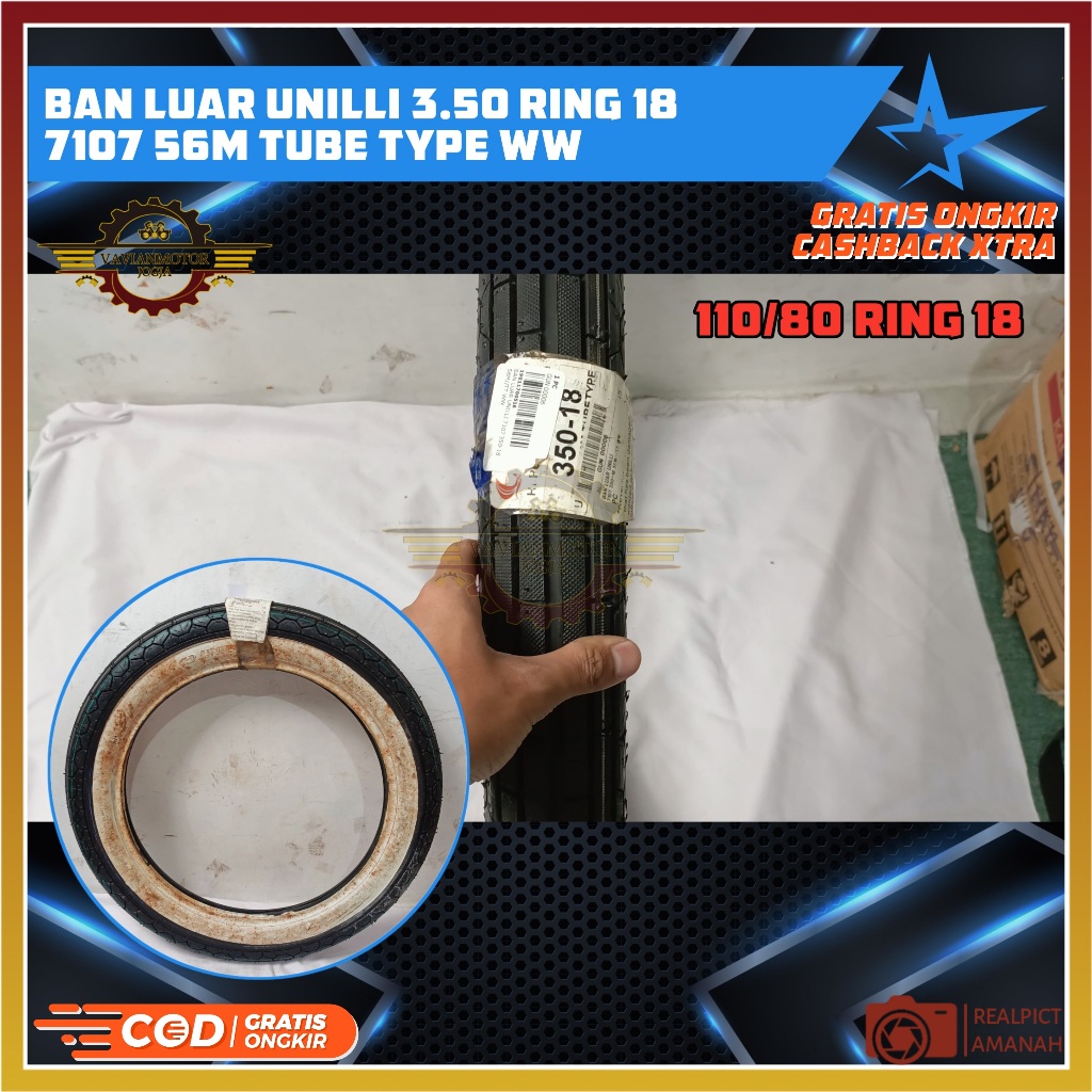 BAN IMPORT CLASSIC KLASIK VINTAGE DELUXE LOADSTAR 350 RING 18 JAPSTYLE SB135 TUBETYPE 350 - 18 350 R