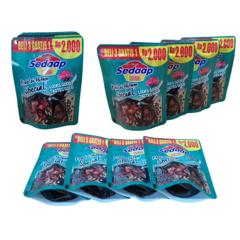 

RB22 Kecap Sedap Hijau Kecap Manis 77g Isi 48 Pcs - 1 Dus 2000an