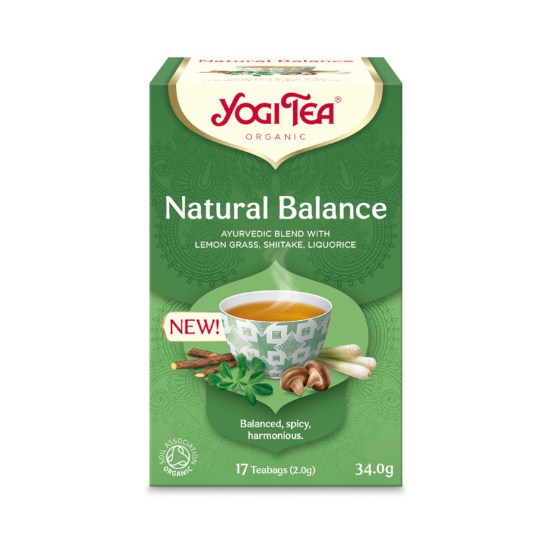 

Yogi Tea Organic Natural Balance Tea 34 Gr
