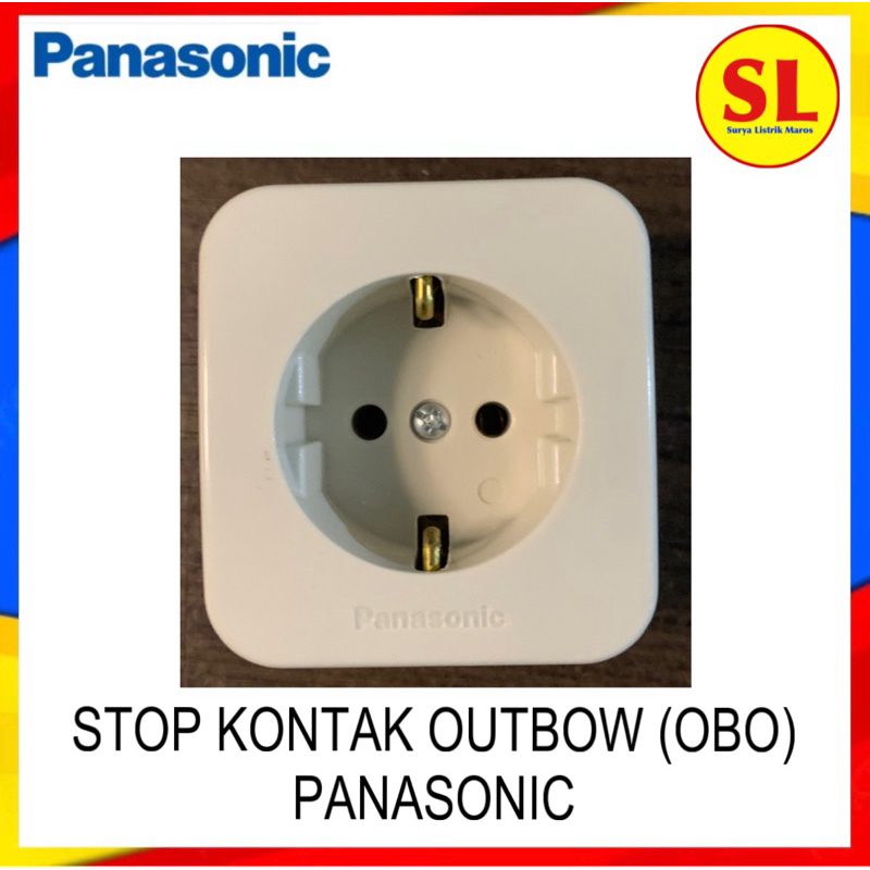 PANASONIC STOP KONTAK OUTBOW SAKLAR TUNGGAL SERI OUTBOW (OBO)