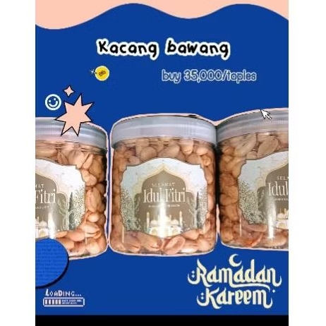 

kacang bawang ukuran 450gram dijamin enak