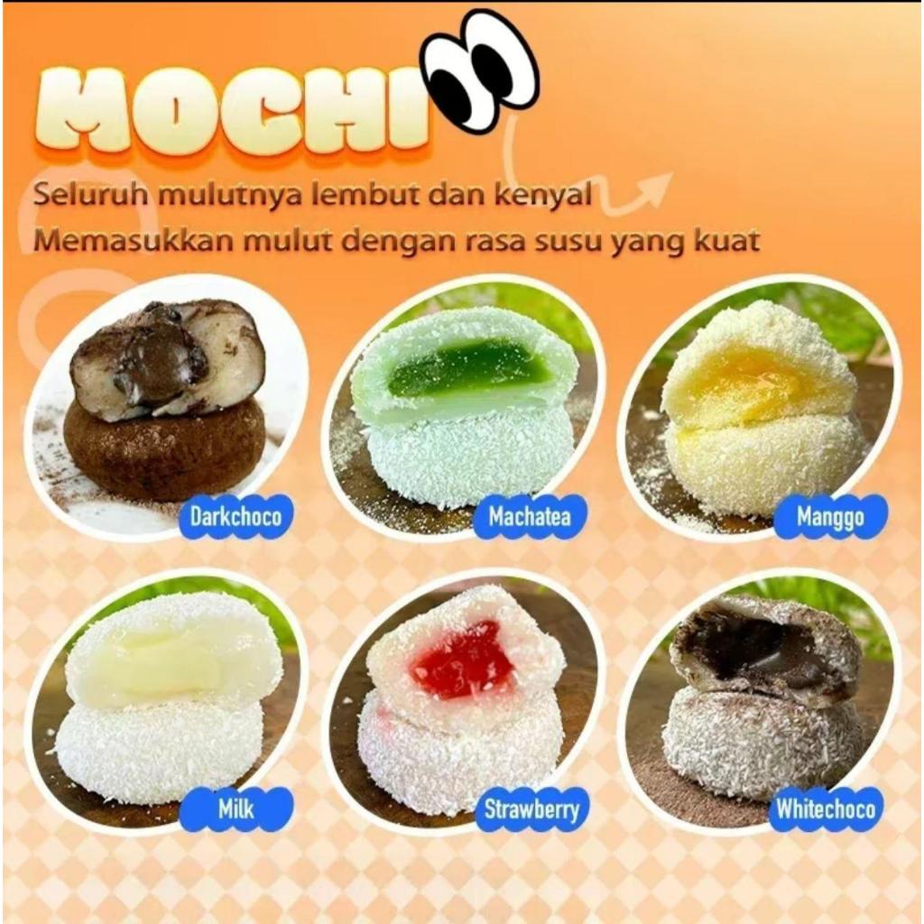 

MOCHI CONLEY/KUE MOCHI LEMBUT DAN KENYAL ANEKA RASA 30GR