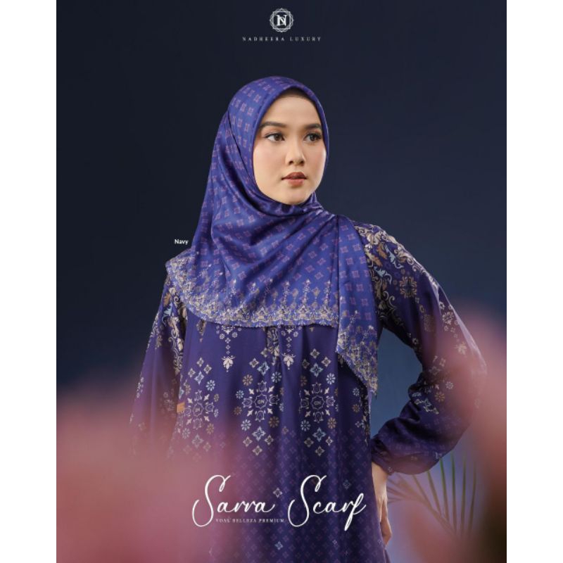 SARRA SCARF NADHEERA LUXURY SCARF NADHEERA TERBARU