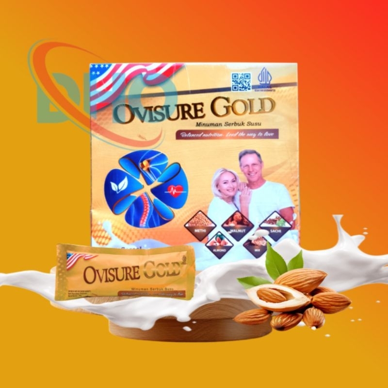 

OVISURE GOLD+ | SUSU TULANG/SENDI, SARAF TERJEPIT, USA ORIGINAL PAKET 1 BOX GRATIS 1 SACHET