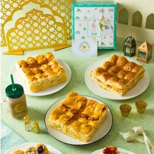 

req PO - hampers/ gift / souvenir idul fitri / lebaran / ramadhan - roti milk brioche panggang