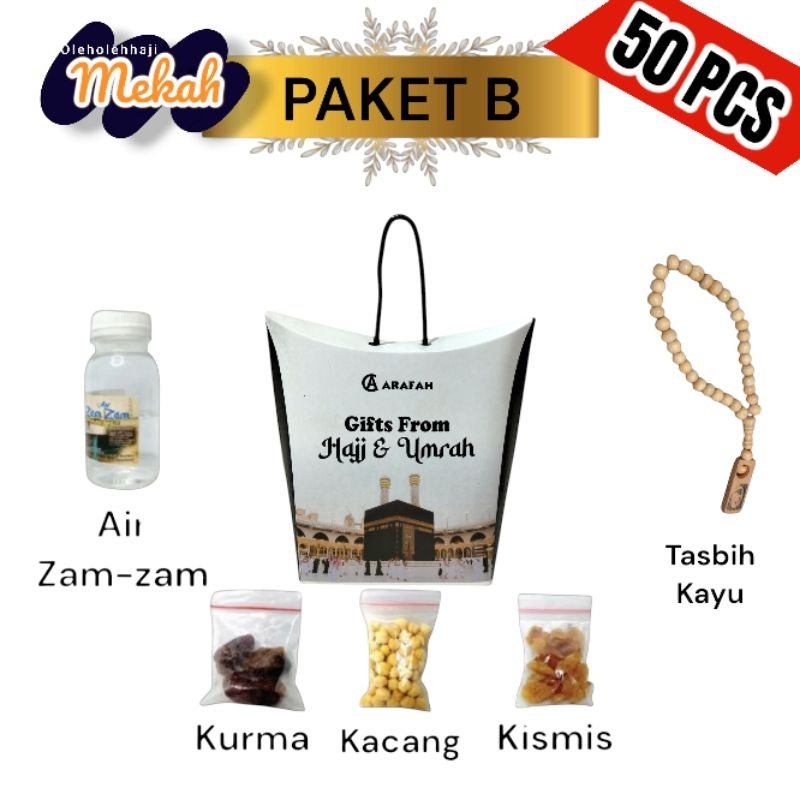 

G&C PAKET HEMAT ISI 50 PCS DUS TALI oleh oleh haji dan umroh varian coklat kerikil, coklat turky,