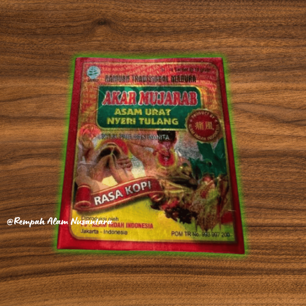 

Akar Mujarab Serbuk Original Asam Urat Nyeri Tulang