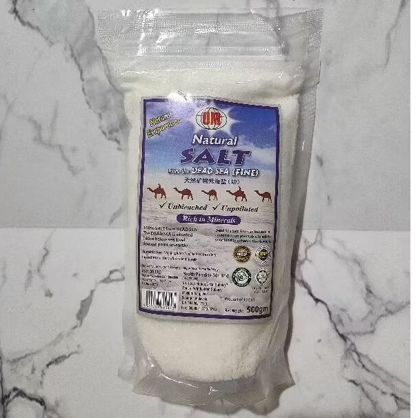 

garam Natural salt from Dead sea garam laut mati garam halus