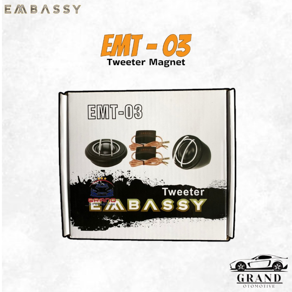 SPEAKER MOBIL MURAH TWEETER MAGNET EMBASSY EMT-03 SPEAKER AUDIO