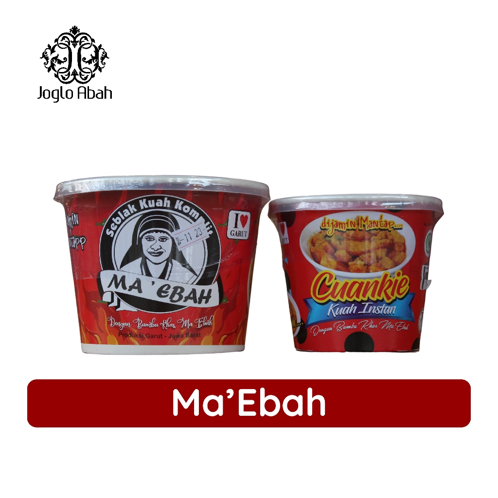 

Maebah Seblak dan Cuanki Instan Cup