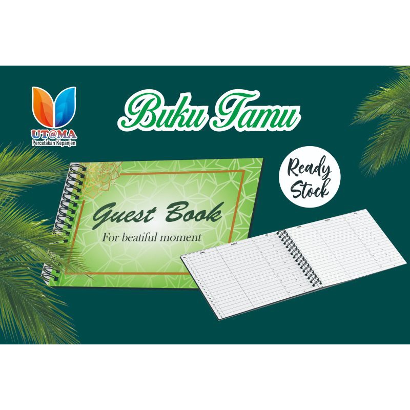 

BUKU TAMU UNDANGAN SOFTCOVER SPIRAL