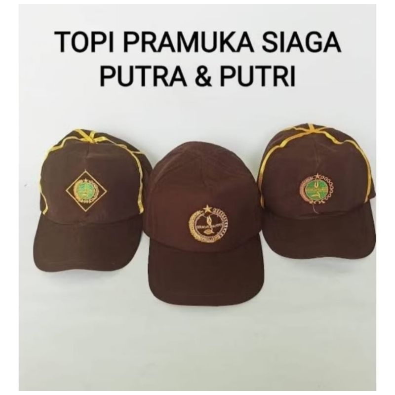 Topi Pramuka SD putra-putri