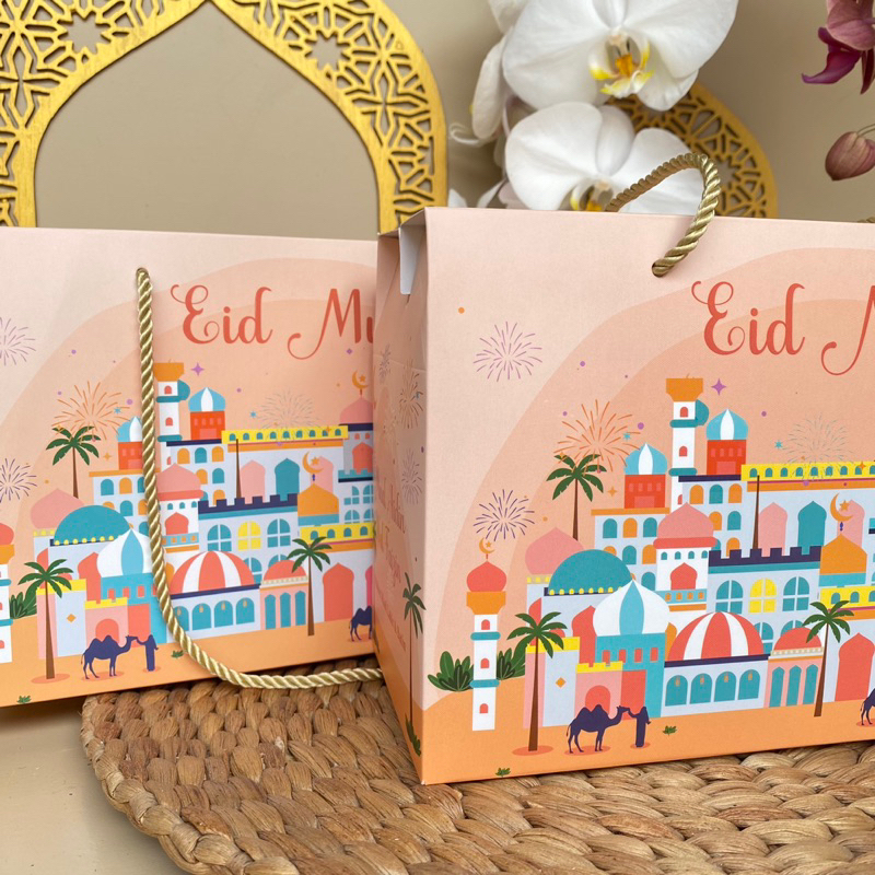 

Eida Paperbag Lebaran Alif Gable Box Bisa Request Ucapan Free 3 Stiker Toples Paperbag Multifungsi Bisa Untuk Mukena Sarung atau Hampers