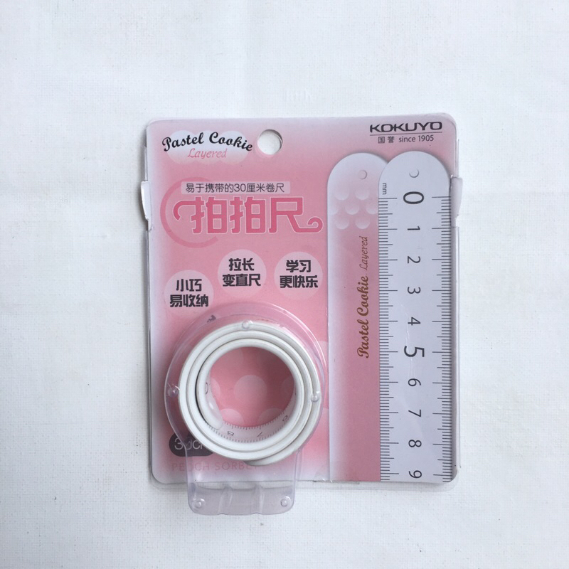 

Kokuyo Pastel Cookie Ruler