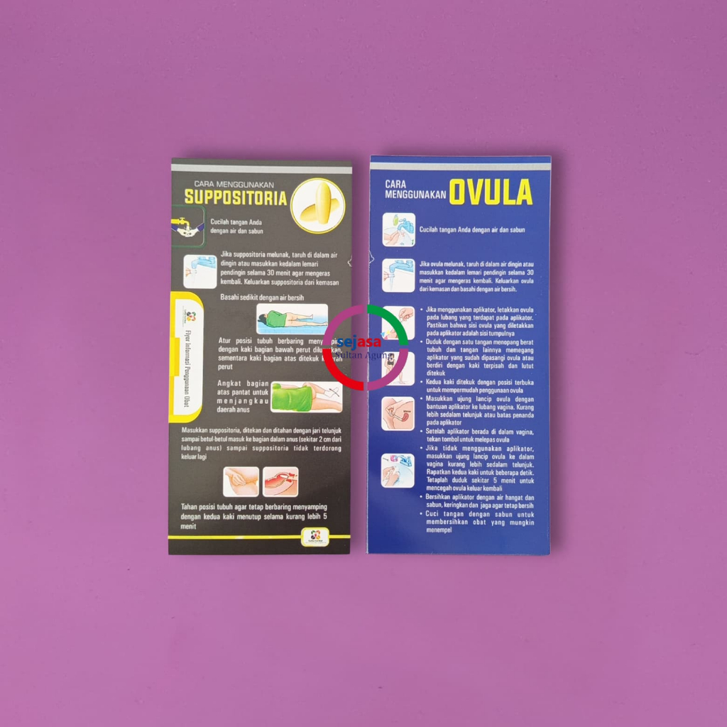 

Flyer Cara Menggunakan Ovula - Suppositoria | Flyer Farmasi | Flyer PIO | Gemas Cermat
