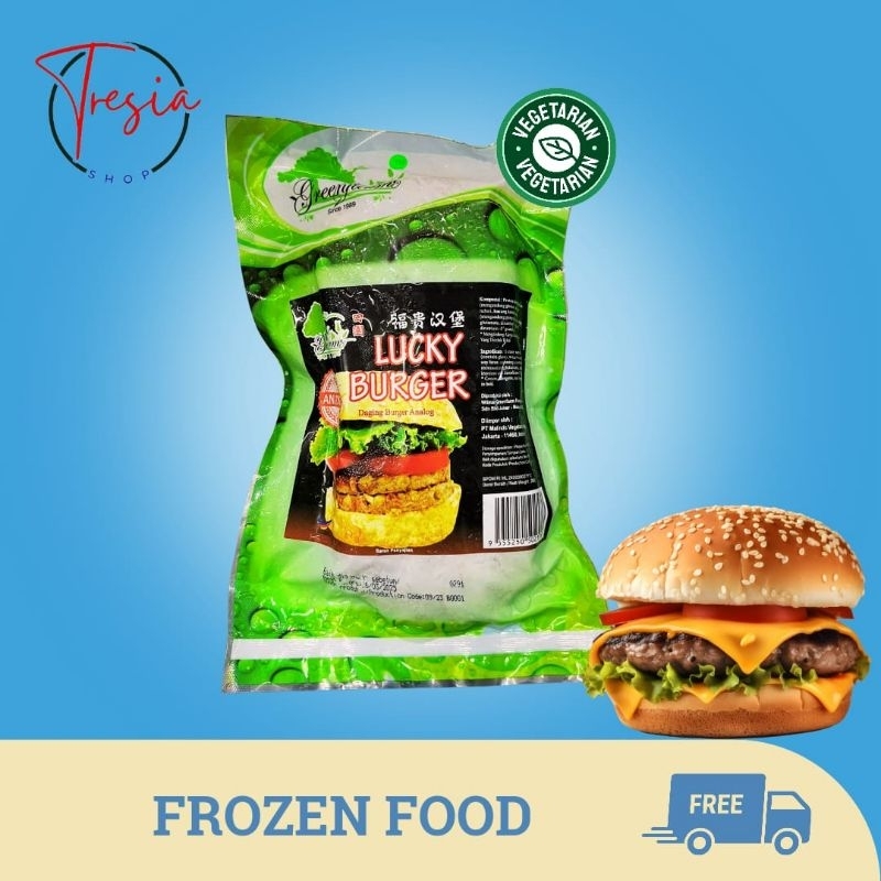 

Lucky Burger vegetarian